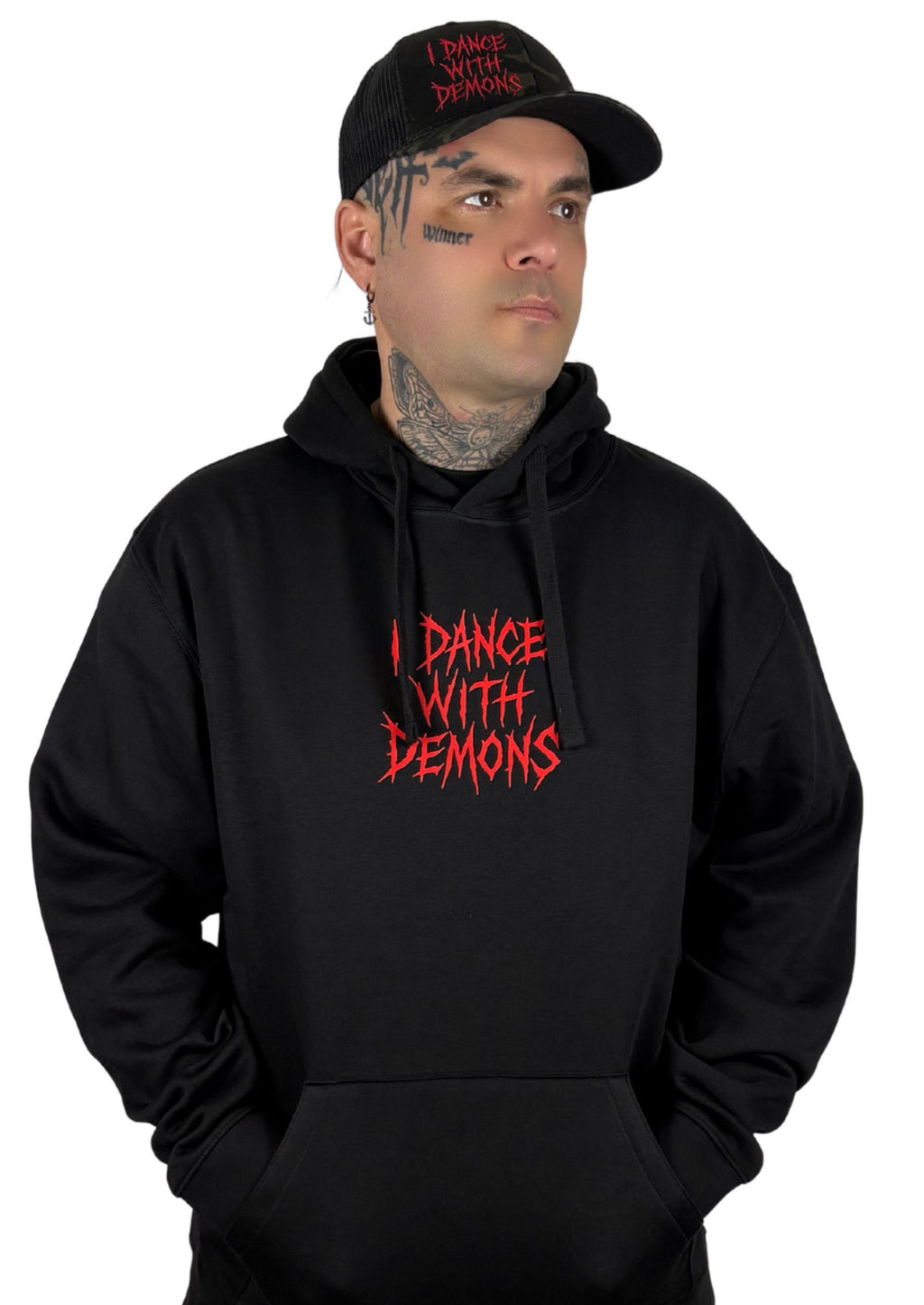 NENY “I DANCE WITH DEMONS” – Mikina BASIC 280g (Black)